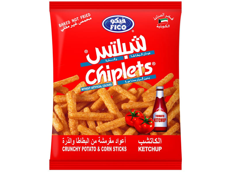 Fico Chiplets Tomato Ketchup Potato 15g